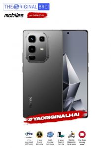 Infinix Note 50 Pro - 12GB RAM - 256GB Storage - PTA Approved - 12 Months Warranty - Black - The Original Bro Mobiles - TOB29